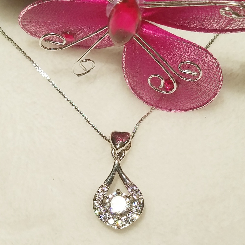 💎Beautiful Luxury CZ  Pendant/ Necklace